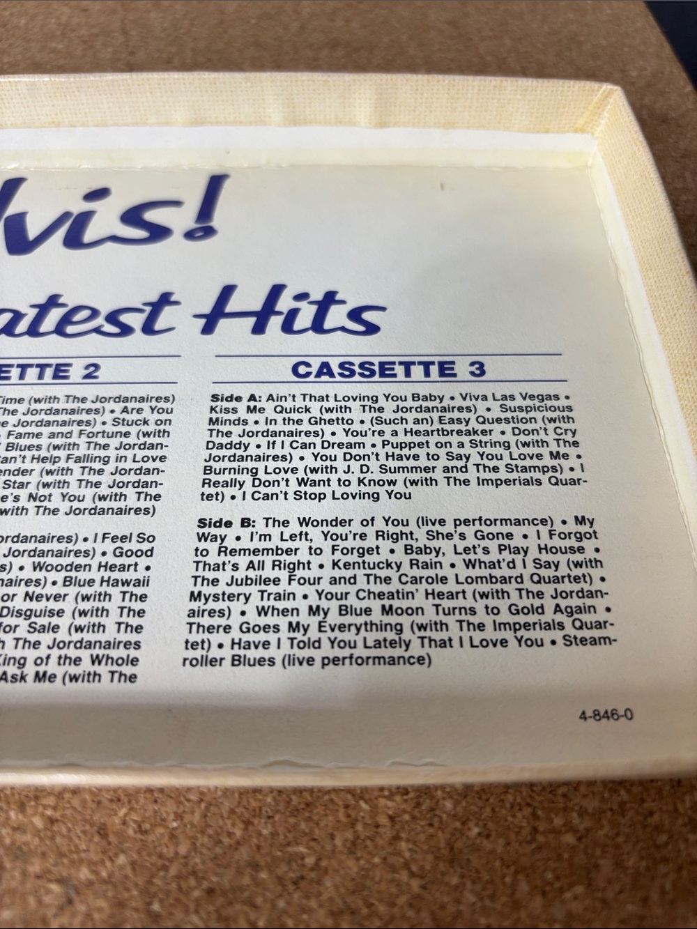 Reader's Digest "Elvis! Greatest Hits" Cassette Box - Picture 9 of 9